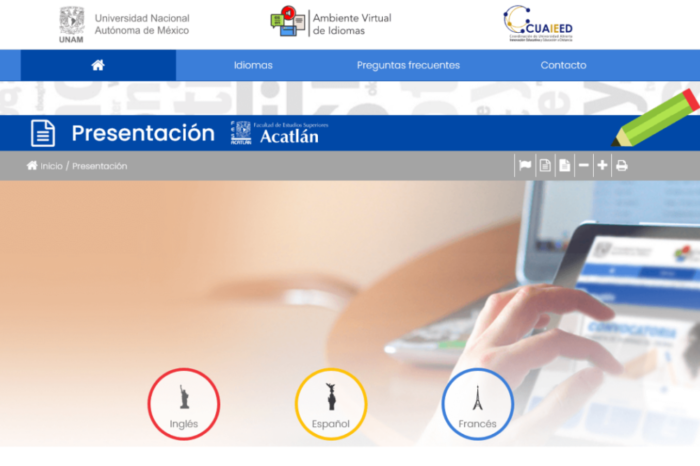 La UNAM lanza cursos en línea de inglés, Francés e Italiano desde cero totalmente GRATIS y te dan certificación