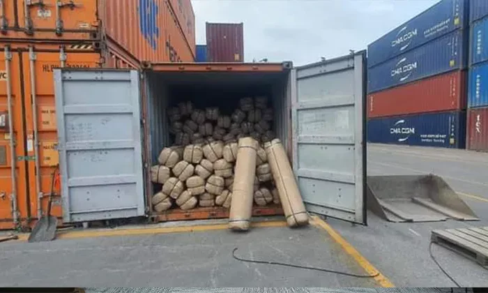 Incauta Marina mega embarque de mariguana