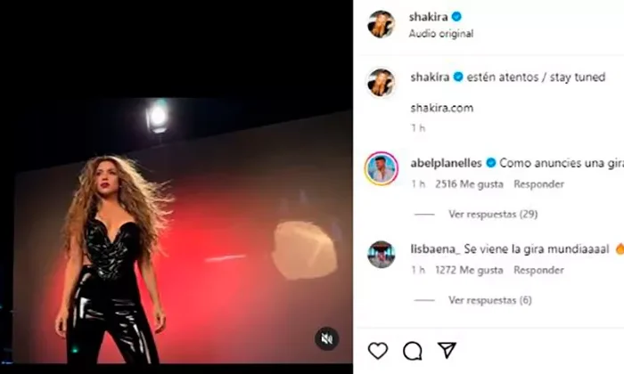 Shakira hace importante anuncio respecto a su carrera musical