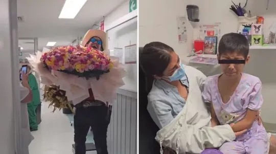 CUMPLE SUEÑO FLORES EL PATRÓN DE NIÑA CON CÁNCER
