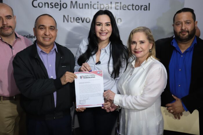AGRADECE YAHLEEL ABDALA MUESTRAS DE APOYO EN SU REGISTRO