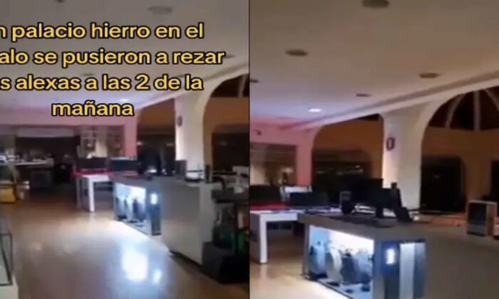 Captan a dispositivos Alexa rezando a las 2 am en una tienda