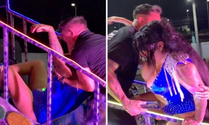 Kimberly “La Más Preciosa” sufre aparatosa caída en pleno baile