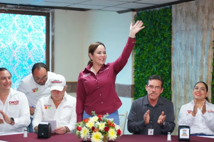 “SOY UNA MUJER DE PALABRA, DE PRINCIPIOS Y DEFENDERÉ LA CUARTA TRANSFORMACIÓN”: CARMEN LILIA CANTUROSAS