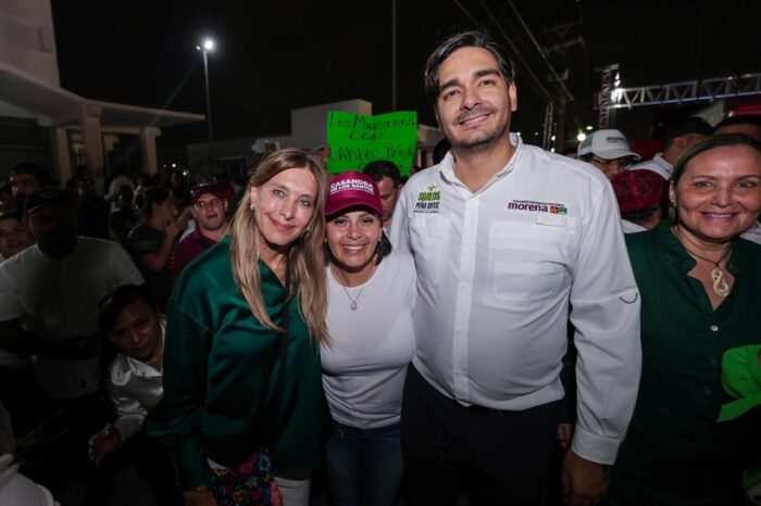 Carlos Peña Ortiz consolida su reelección con arranque multitudinario