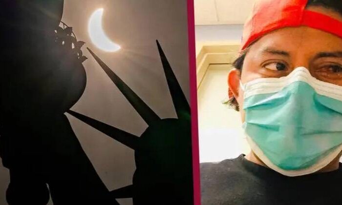 Joven podría perder la vista por ver el Eclipse Solar sin protección