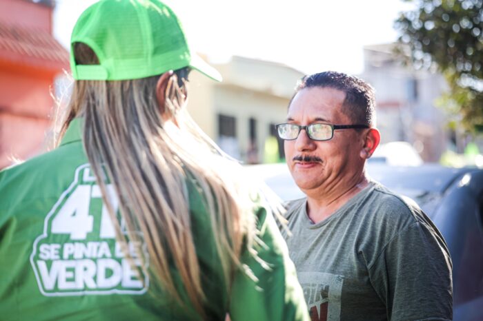 Casa por casa en Jarachina Sur aseguran a Maki Ortiz apoyo para ser Senadora