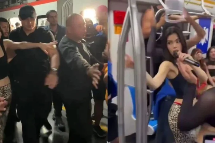 Kenia Os ofrece show en metro de Monterrey un día antes de Pa’l Norte