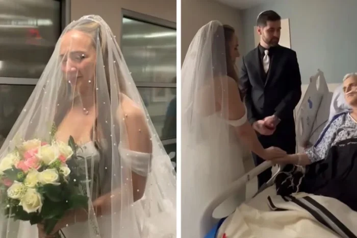 Se casó en un hospital para que su papá, enfermo de cáncer la viera; él murió a los 2 días