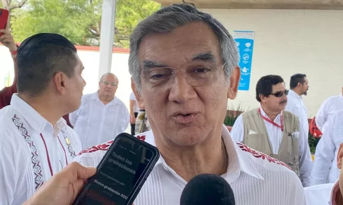 Queremos que siga el ambiente de paz durante las campañas en Tamaulipas: Américo Villarreal