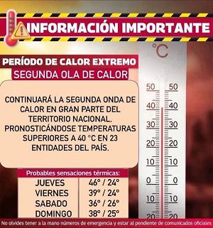 Ayuntamiento de Reynosa y PC alertan por calor extremo
