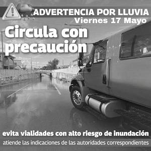 Exhorta Ayuntamiento de Reynosa estar atentos al clima