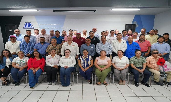 Carmen Lilia Canturosas,refrendó su compromiso de trabajar de la mano del Colegio de Ingenieros Civiles