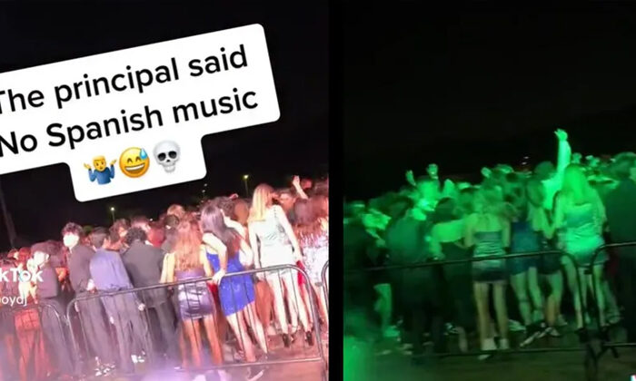 Jóvenes de EU enloquecen al escuchar ‘La Chona’ en su fiesta de graduación