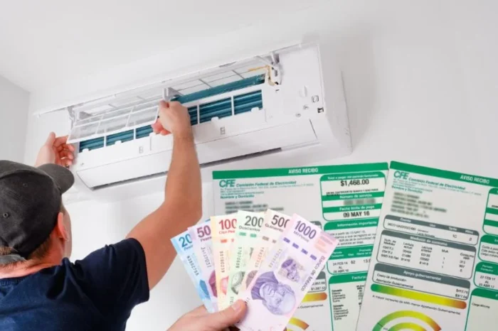 ¿Cuál es la temperatura ideal del minisplit para que no pagues mucho de luz?