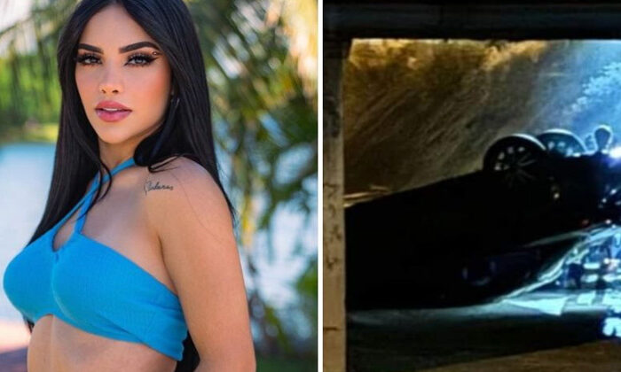 Padre de Kimberly Loaiza sufre aparatoso accidente automovilístico