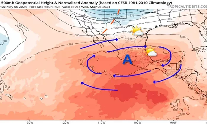 “Pegará” calor con sensación de 50°C