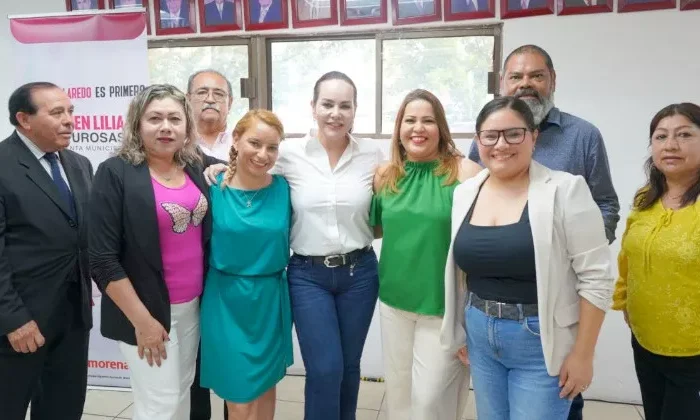 Barra de Abogados de Nuevo Laredo respalda propuestas de Carmen Lilia
