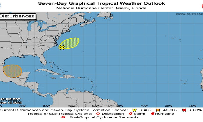 Aumenta a 50 por cierto probabilidad de tormenta en el Golfo de México