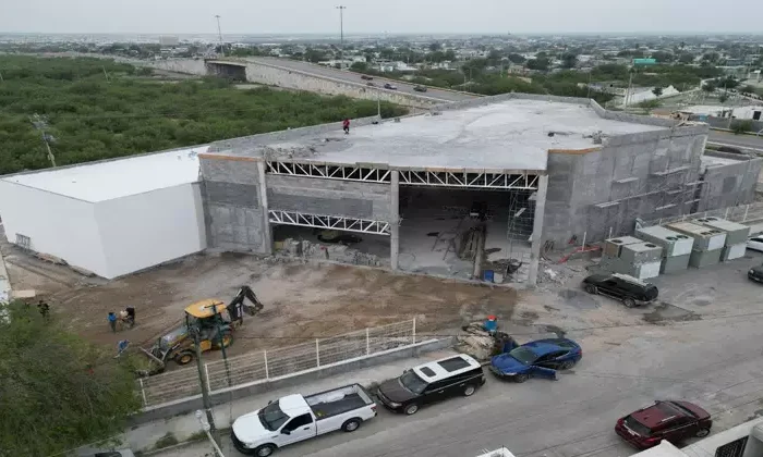 Avanza la construcción de Infoteca en Nuevo Laredo