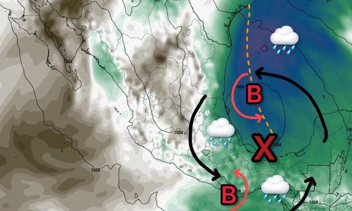 Pronostican lluvias la próxima semana