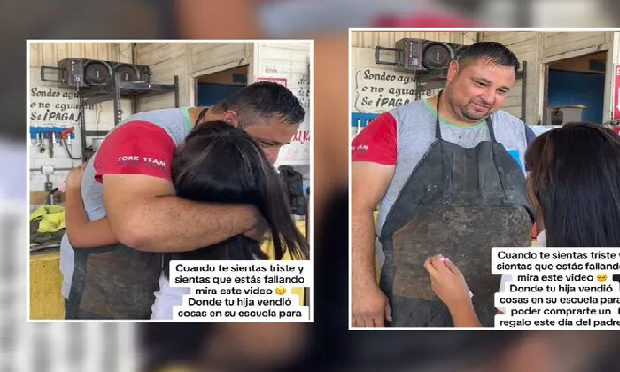 Niña vende todo para comprarle regalo a su padre