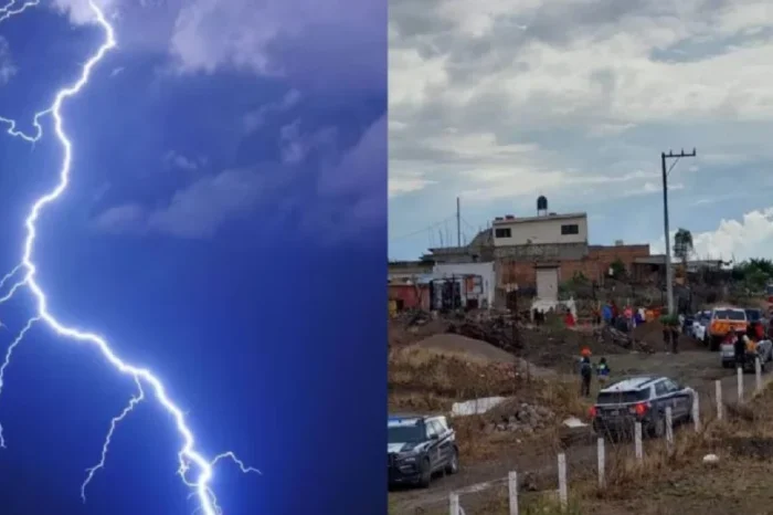 Rayo mata a madre e hija en Querétaro