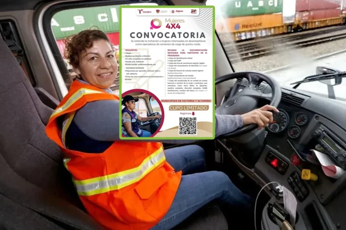 Hay vacantes para mujeres chofer de camiones de carga