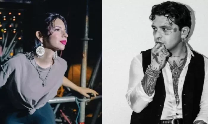 Captan a Nodal y Ángela Aguilar en un restaurante en Texas