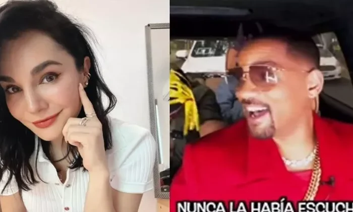 Martha Higareda le habría cantado “El príncipe del rap” a Will Smith; él la desmiente