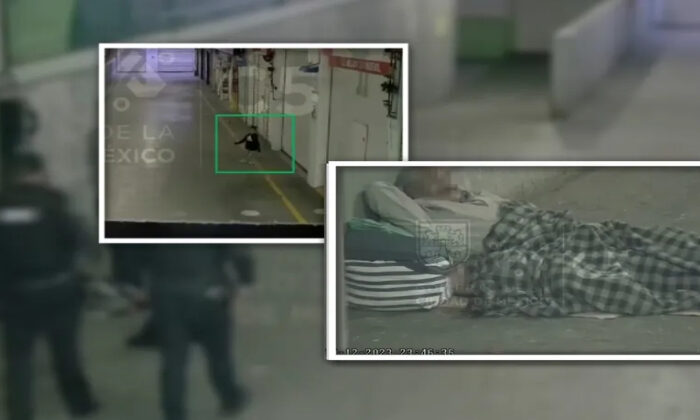 Indigente cuida y arropa a bebé perdido en la Central de Abasto de la CDMX