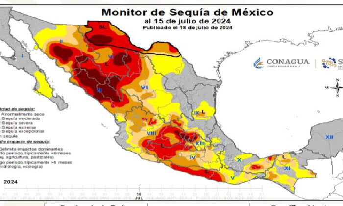 Tamaulipas ya tiene un 73% de su territorio libre de sequía