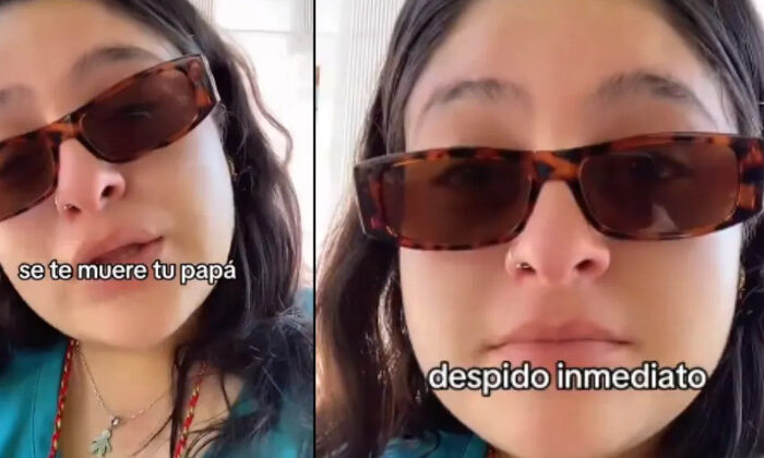 Mujer expone que fue despedida de su trabajo por pedir permiso para asistir al funeral de su padre.