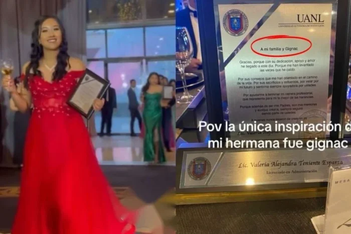 Se gradúa joven de la UANL y agradece a Gignac por su logro