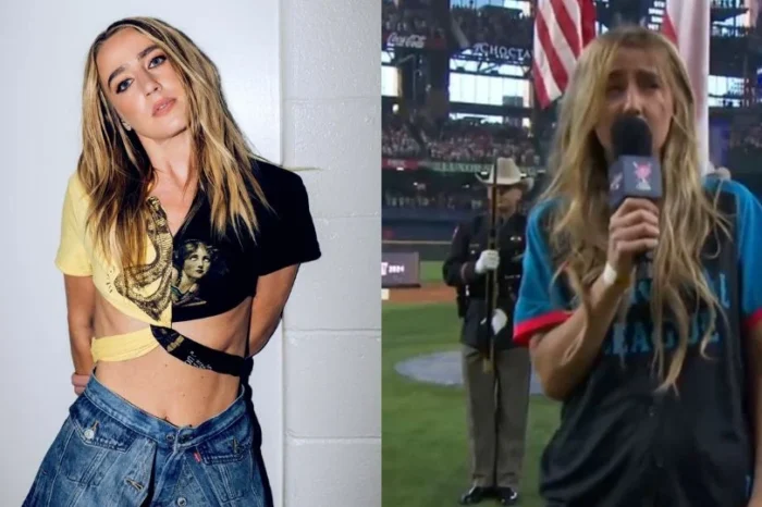 Estaba ebria: Ingrid Andress se disculpa por errores en el himno de EU