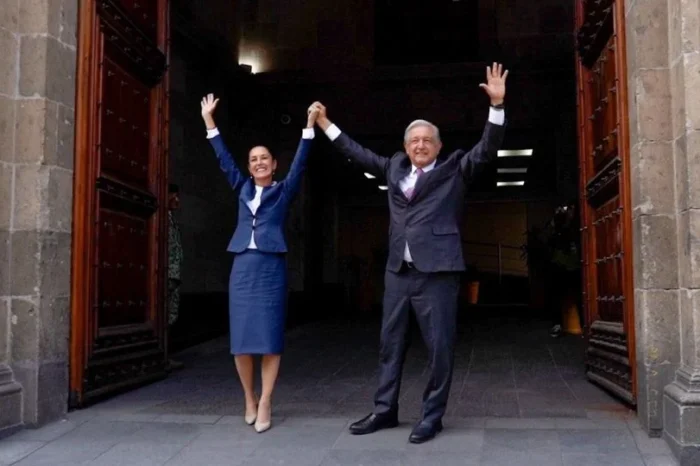 AMLO coloca a Sheinbaum en el Top 5 de mandatarios a nivel mundial