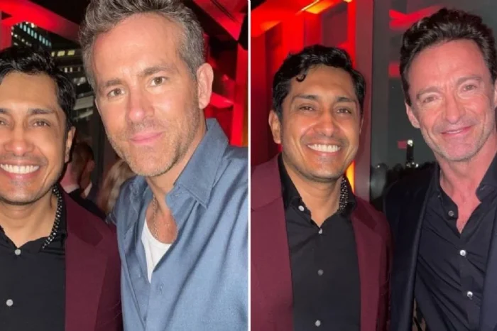 Tenoch Huerta aparece junto a Ryan Reynolds y Hugh Jackman en la premier en NY