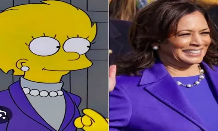 Los Simpson predijeron candidatura de Kamala Harris
