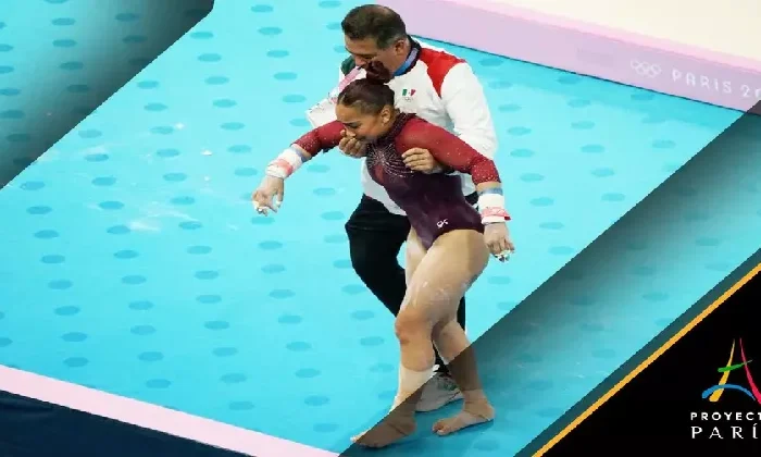 Natalia Escalera de Gimnasia se rompe el ligamento y aún así compitió en París 2024
