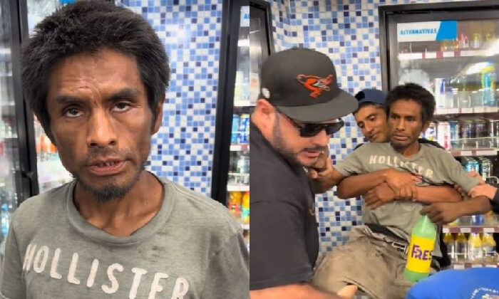 Hombre en situación de calle iba por un refresco a la tienda y terminó anexado