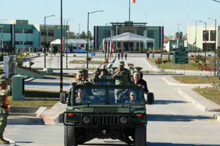 POBRE NUEVO LAREDO, EN RUINAS RECIBIRÁ A AMLO Y A CLAUDIA