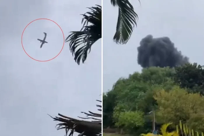 Se desploma avión con 62 personas a bordo en Brasil