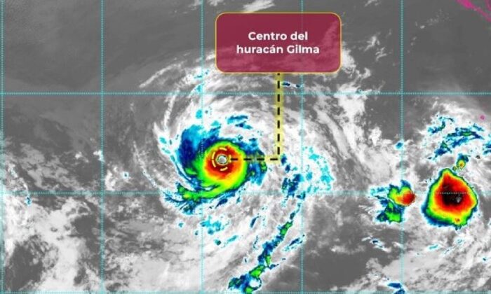 Huracán ‘Gilma’ ya es categoría 3