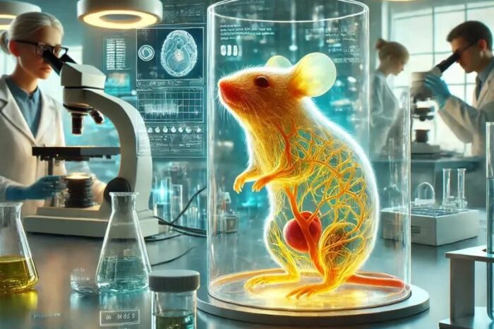 Tinte consigue que ratones vivos se vuelvan temporalmente transparentes