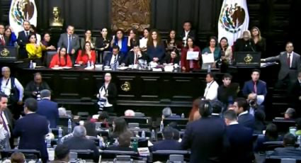 Luego de caos y en sede alterna, se aprueba en lo general reforma al Poder judicial de AMLO