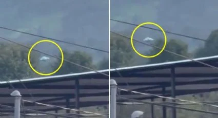 Captan supuesto avistamiento de OVNI en Michoacán