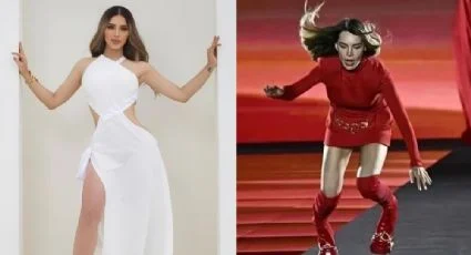 Emma Coronel envía mensaje a Belinda tras caerse durante pasarela en París