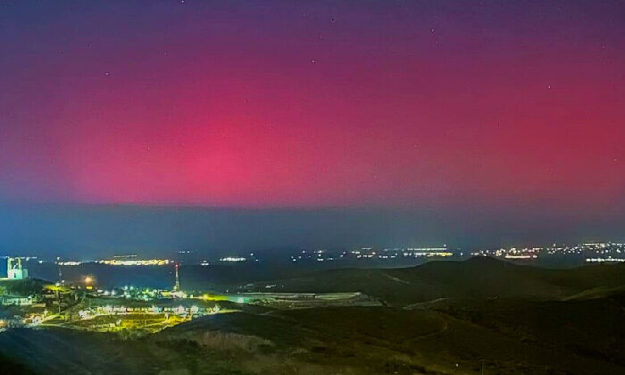 ¡Espectáculo celestial! Estas Auroras boreales fueron captadas en México por la tormenta geomagnética