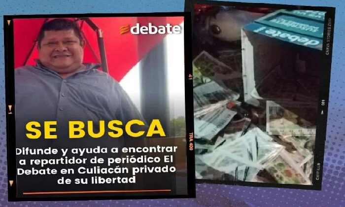 El Diario “El Debate “ sufrió un segundo ataque en Culiacán: ahora sujetos armados privaron de su libertad a un repartidor de periódicos