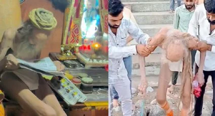 ¿Quién es Siyaram Baba? El hombre sacado de una cueva en la India, que asegura tener 188 años